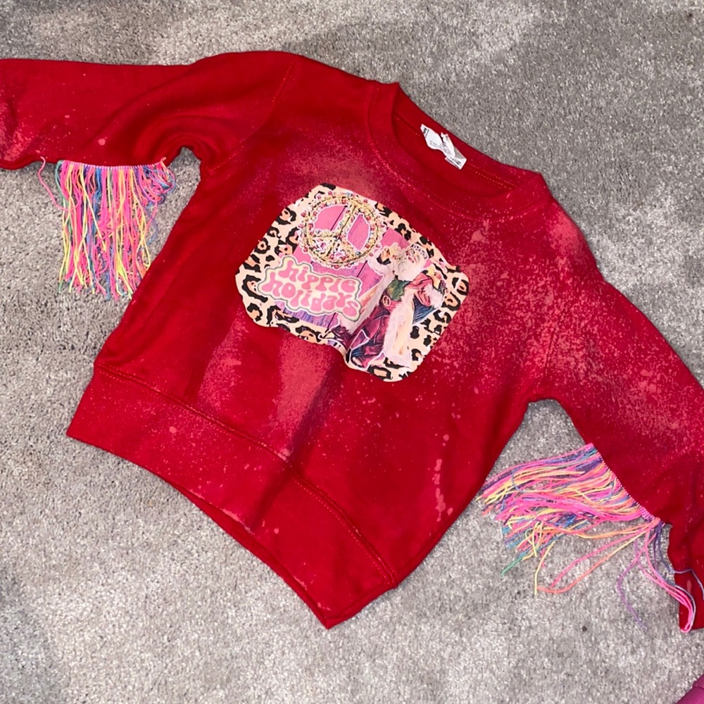 Dimestore Cowgirl Christmas Crewneck